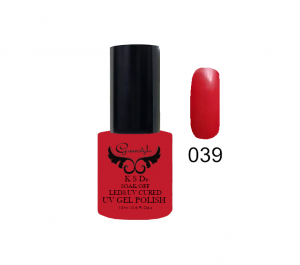 Esmaltes semipermanentes 10ml Greenstyle 039 (Recomendado Rojo Ferrari)