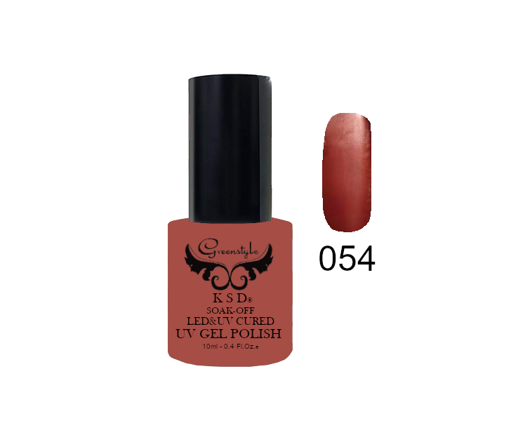 Esmaltes semipermanentes 10ml Greenstyle 054