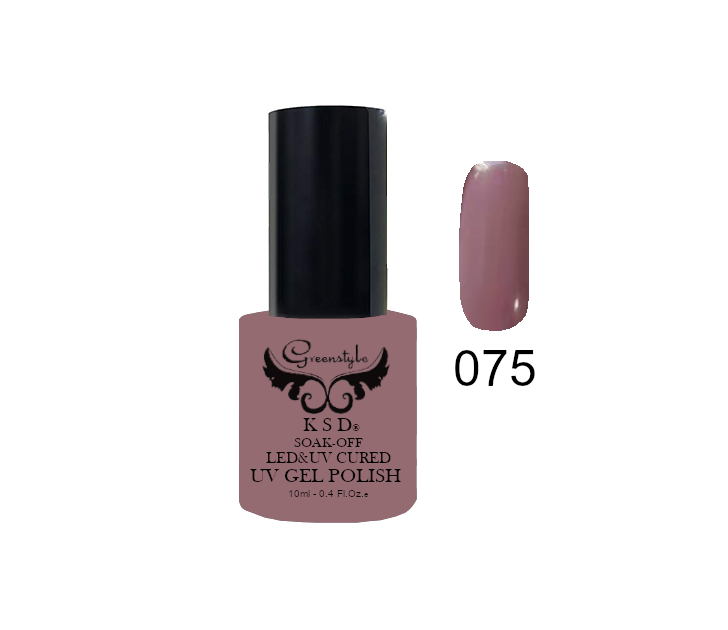 Esmaltes semipermanentes 10ml Greenstyle 075