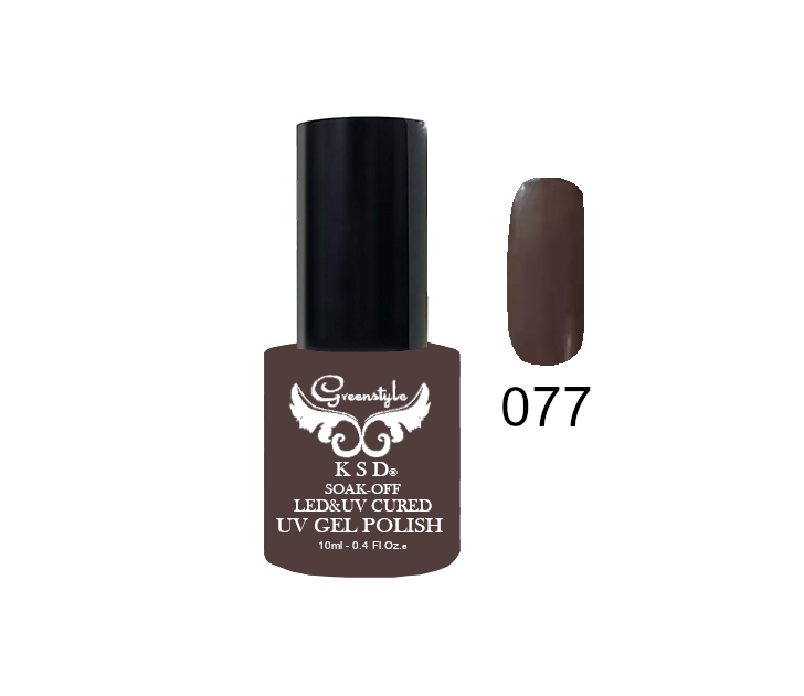 Esmaltes semipermanentes 10ml Greenstyle 077
