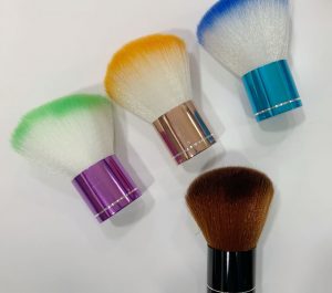 Brocha de polvos cepillo limpiador de polvo de uñas para maquillaje o artes de uñas color simple