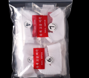 Tips de uñas bolsas de 500 unidades BLANCO