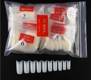 Tips de uñas bolsas de 500 unidades NATURAL