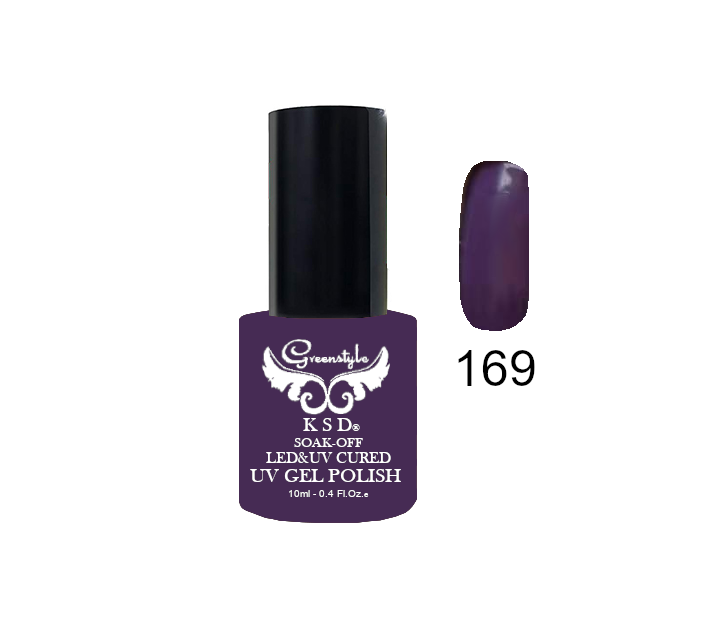 Esmaltes semipermanentes 10ml Greenstyle 169