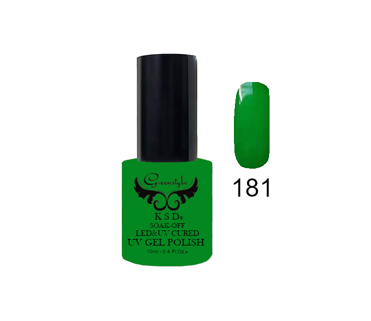 Esmaltes semipermanentes 10ml Greenstyle 181