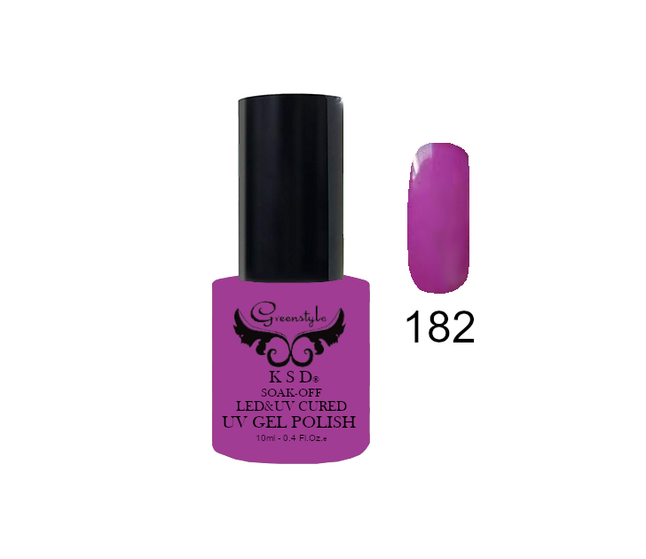 Esmaltes semipermanentes 10ml Greenstyle 182