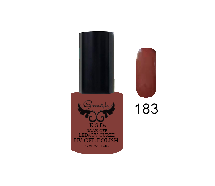 Esmaltes semipermanentes 10ml Greenstyle 183