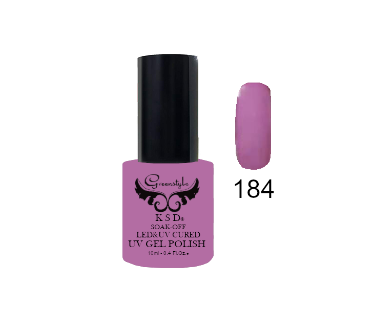 Esmaltes semipermanentes 10ml Greenstyle 184