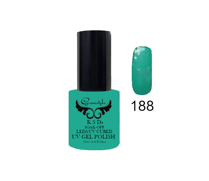 Esmaltes semipermanentes 10ml Greenstyle 188