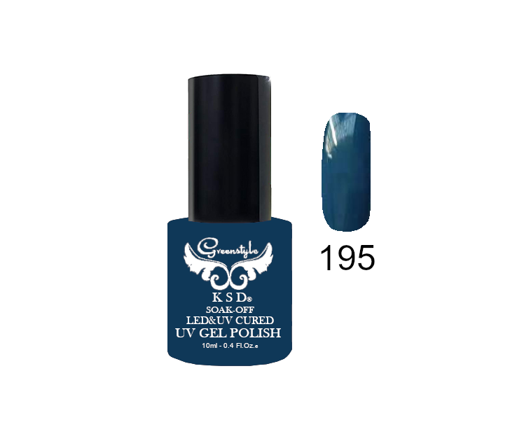 Esmaltes semipermanentes 10ml Greenstyle 195