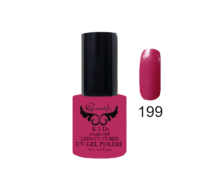 Esmaltes semipermanentes 10ml Greenstyle 199