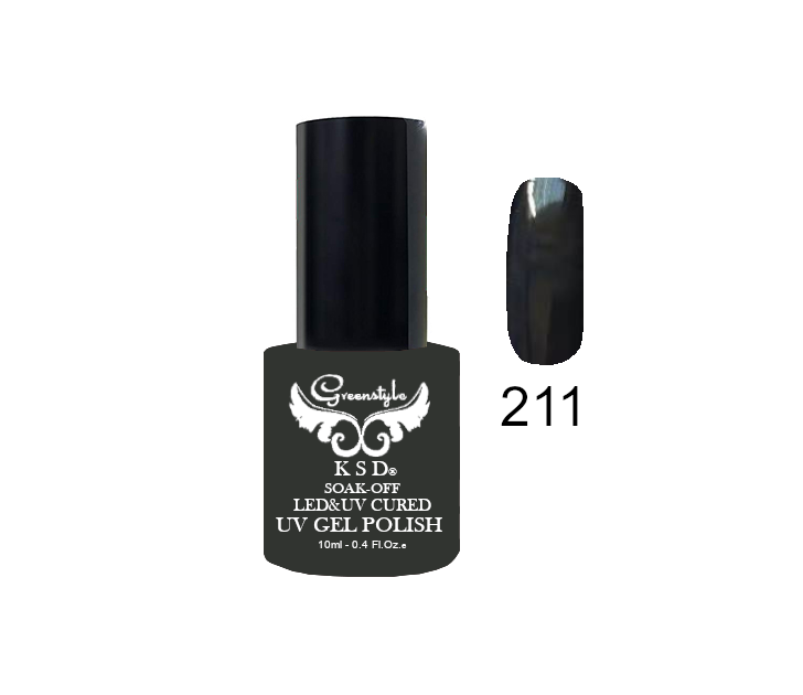 Esmaltes semipermanentes 10ml Greenstyle 211