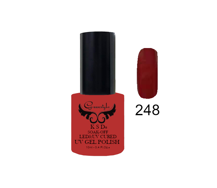 Esmaltes semipermanentes 10ml Greenstyle 248