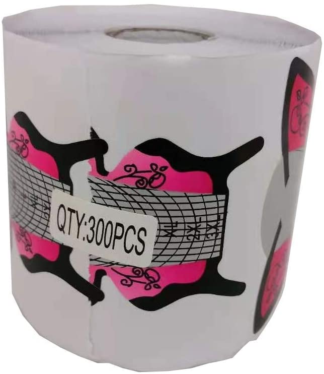 300 moldes de uñas en forma de mariposa autoadhesivos) - Imagen 2