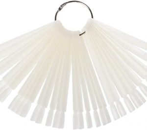 Muestrario palo con aro natural 50 pcs