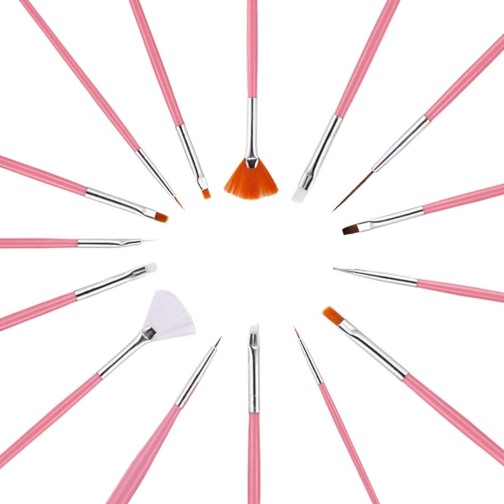 15pcs de pinceles decoracion de uñas diseños - Imagen 3