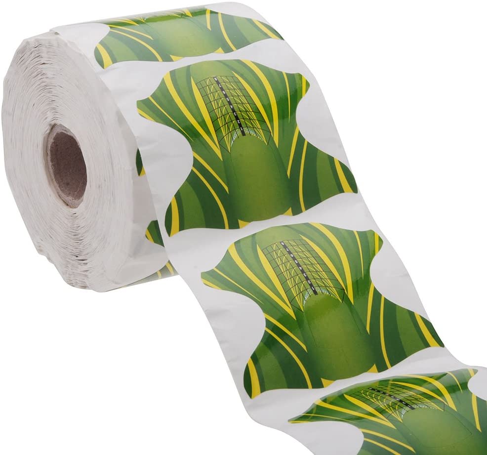 300 Moldes de Mariposa verde Autoadhesivos para Manicura - Imagen 3