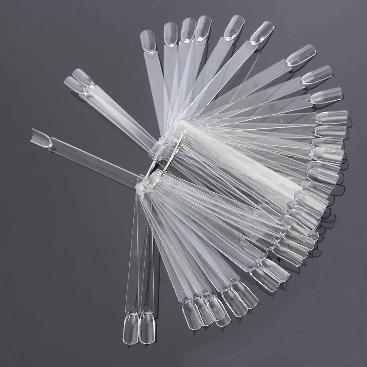 Muestrario palo con aro transparente 50 pcs - Imagen 3