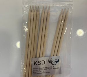 PALITOS DE NARANJO PARA UÑAS 10UNI