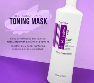 Fanola No Yellow mascarilla para cabello neutralizante para tonos amarillos
