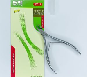 ALICATE DE CUTICULA PARA UÑAS ACERO INOXIDABLE De ALTA RESISTENCIA CORTACUTICULA D07-14