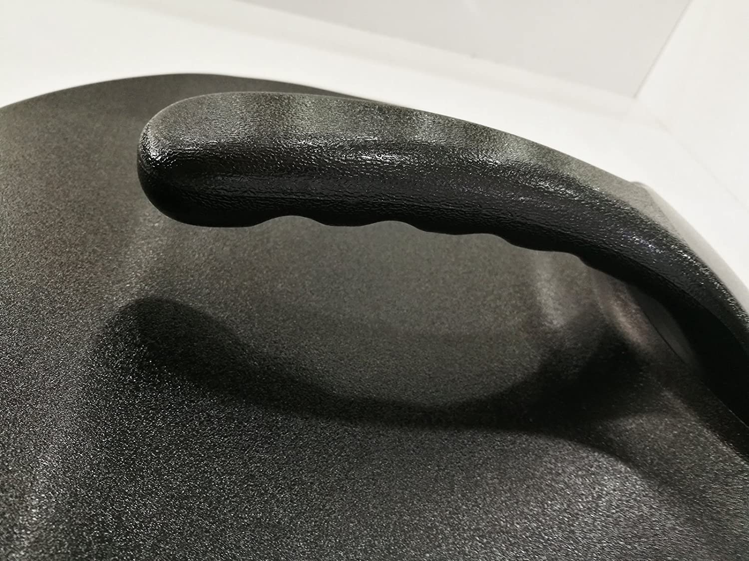 Espejo de Mano Profesional para Peluquería- Barbería-Belleza-Estética- Diseño Ergonomío Color Negro - Imagen 2