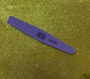 LIMA PULIDORA TRIANGULO 100/100 MORADO  LOVE CRAZY