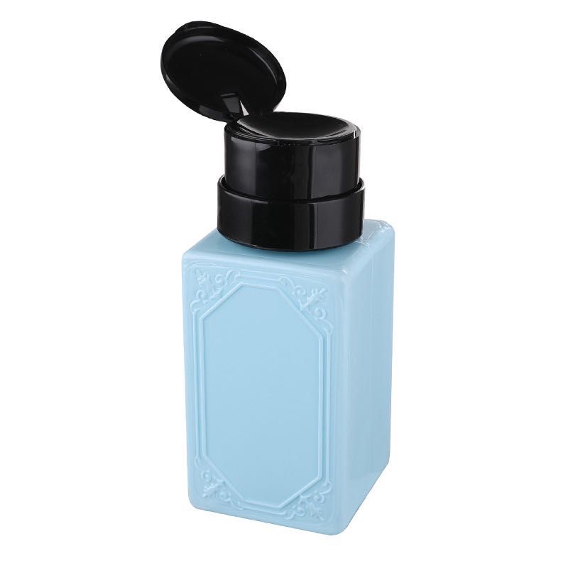 DISPENSADOR DE LIQUIDO ACETONA RESISTENTE AZUL