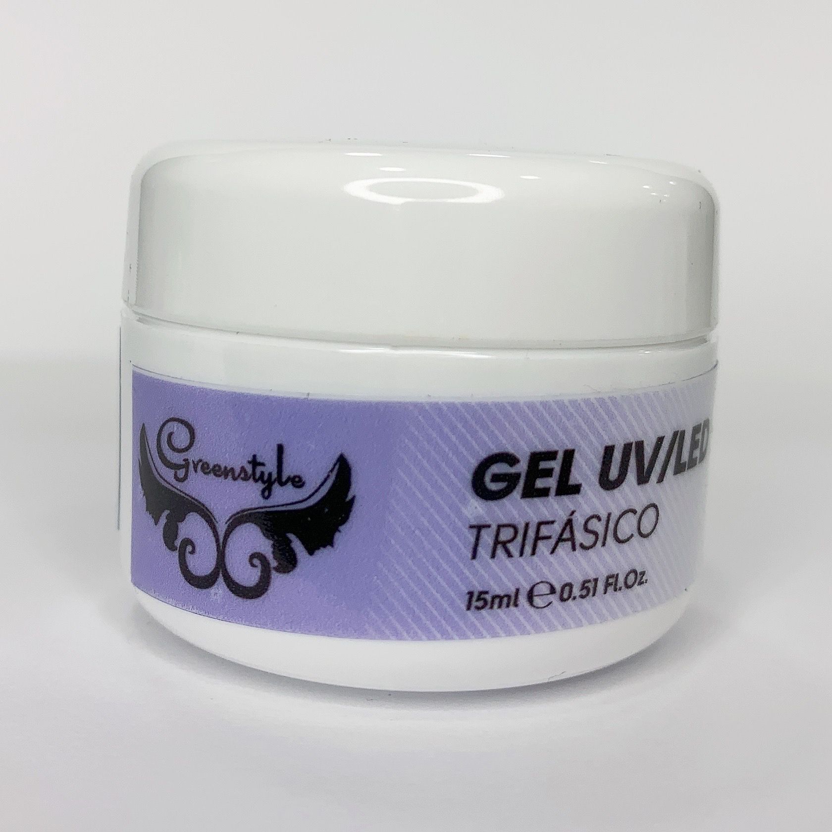 GEL CONSTRUCTOR UV TRANSPARENTE TRIFASICO GREENSTYLE 15ML