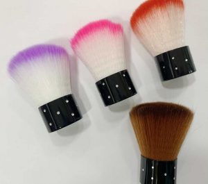 Brocha de Polvos Cepillo Limpiador de Polvo de Uñas para Maquillaje o Artes de Uñas