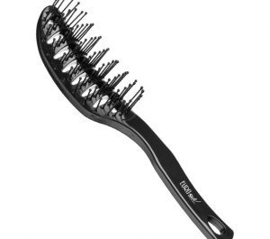 CEPILLO VENT CURVO NEGRO