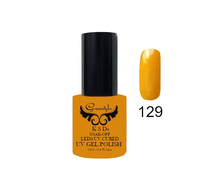 Esmaltes semipermanentes 10ml Greenstyle 129