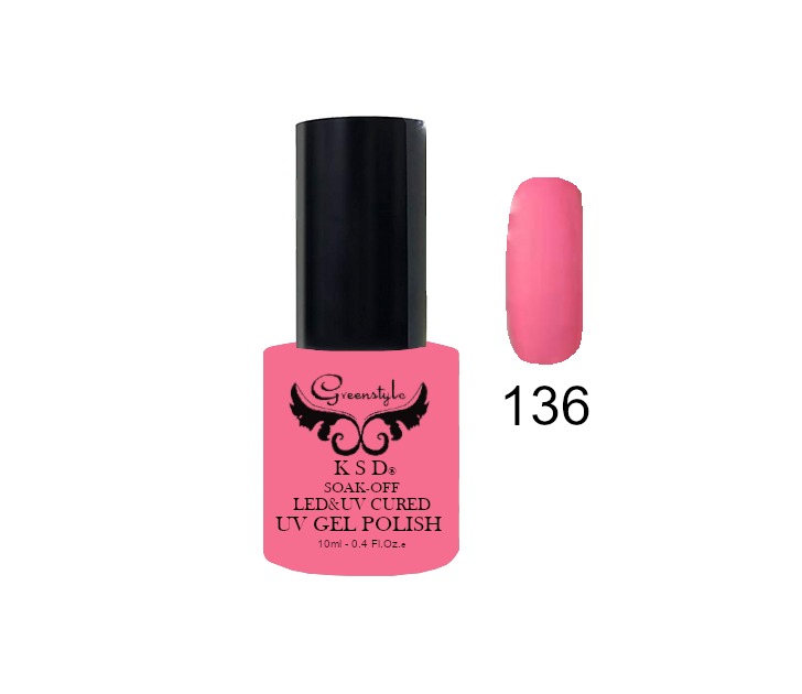 Esmaltes semipermanentes 10ml Greenstyle 129 - Imagen 9