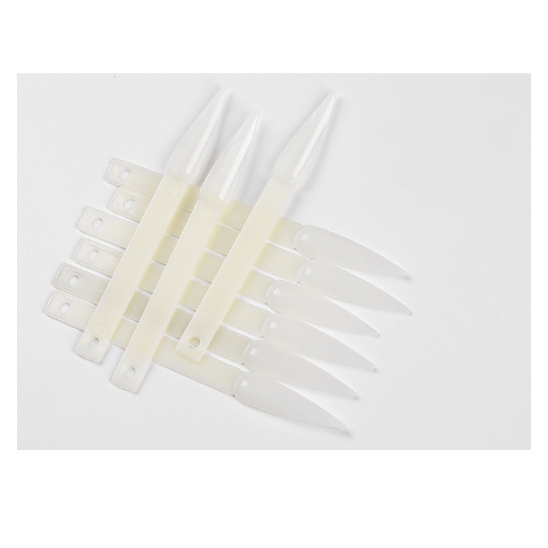 Muestrario palo con aro transparente 50 pcs pico - Imagen 6