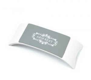 Almohada de silicona para manicura, almohadilla para uñas de la mano