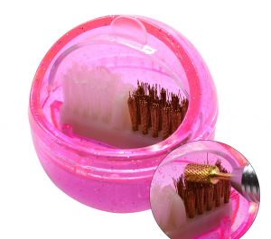 Caja limpiafresa broca profesional uñas