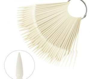 Muestrario palo con aro natural 50pcs pico