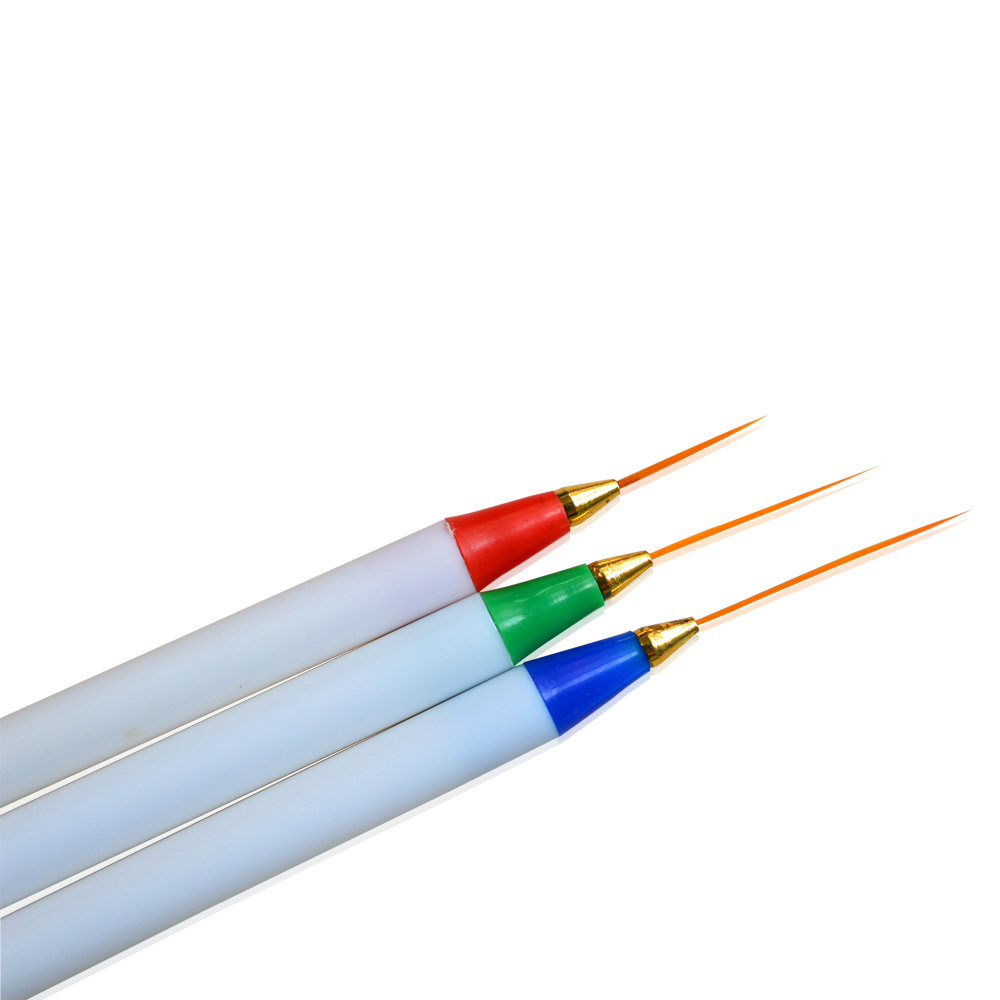 Pincel de decoracion francesa largo 3uni - Imagen 3