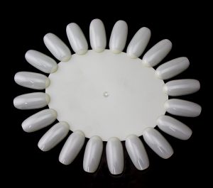 Muestrario ruleta 10pcs redondo natural