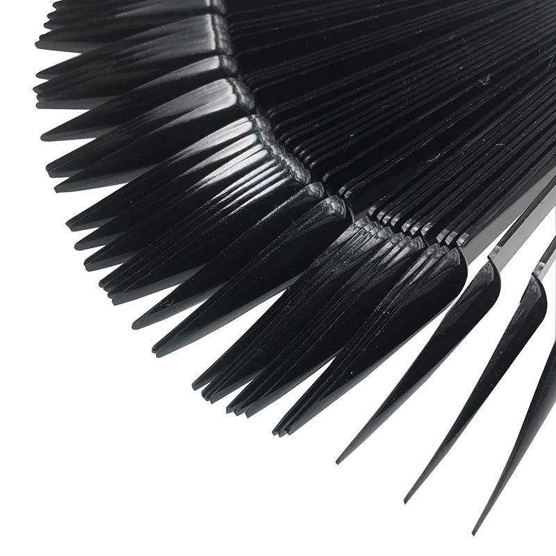 Muestrario palo con aro negro 50 pcs pico - Imagen 2