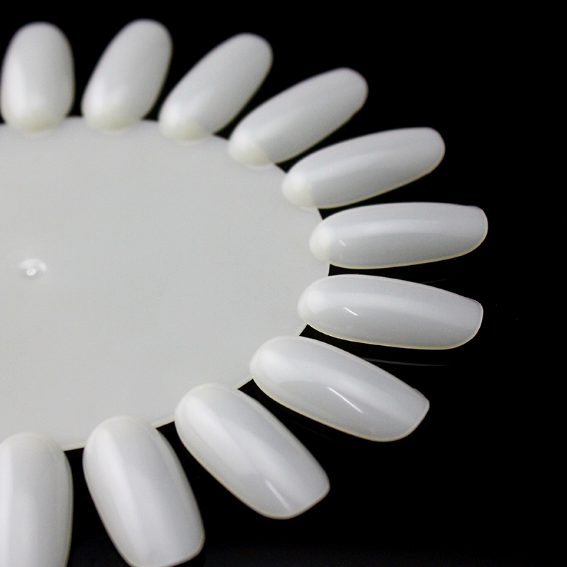 Muestrario ruleta 10pcs redondo natural - Imagen 2