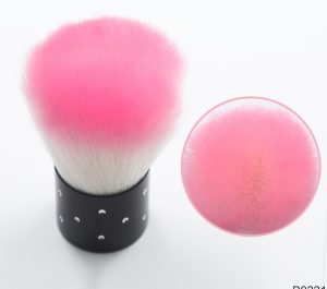 Brocha para uñas pequeño con brillante