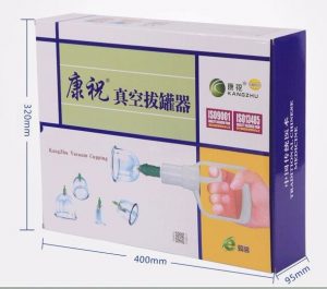 Juego de ventosas para terapia corporal