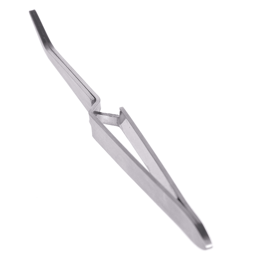 Pinzas precisión de modelar Nail Art, herramienta de manicura Punta de Clip multifunción de acero inoxidable