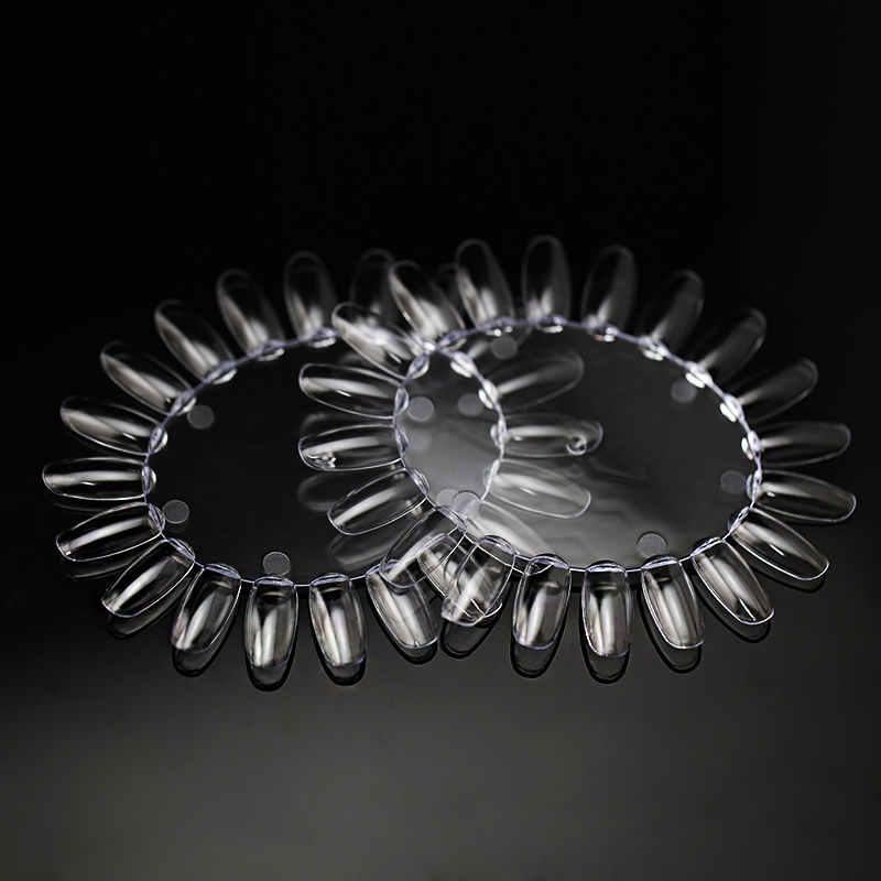 Muestrario ruleta 10pcs redondo transparente - Imagen 3