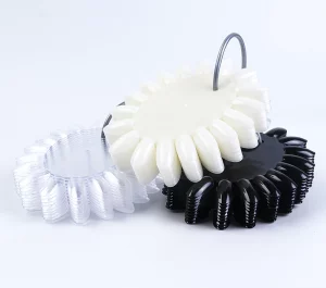 Juego de puntas de uñas postizas ovaladas 16colores por pcs 10pcs