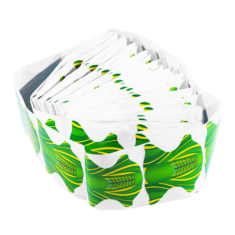 300 Moldes de Mariposa verde Autoadhesivos para Manicura - Imagen 2