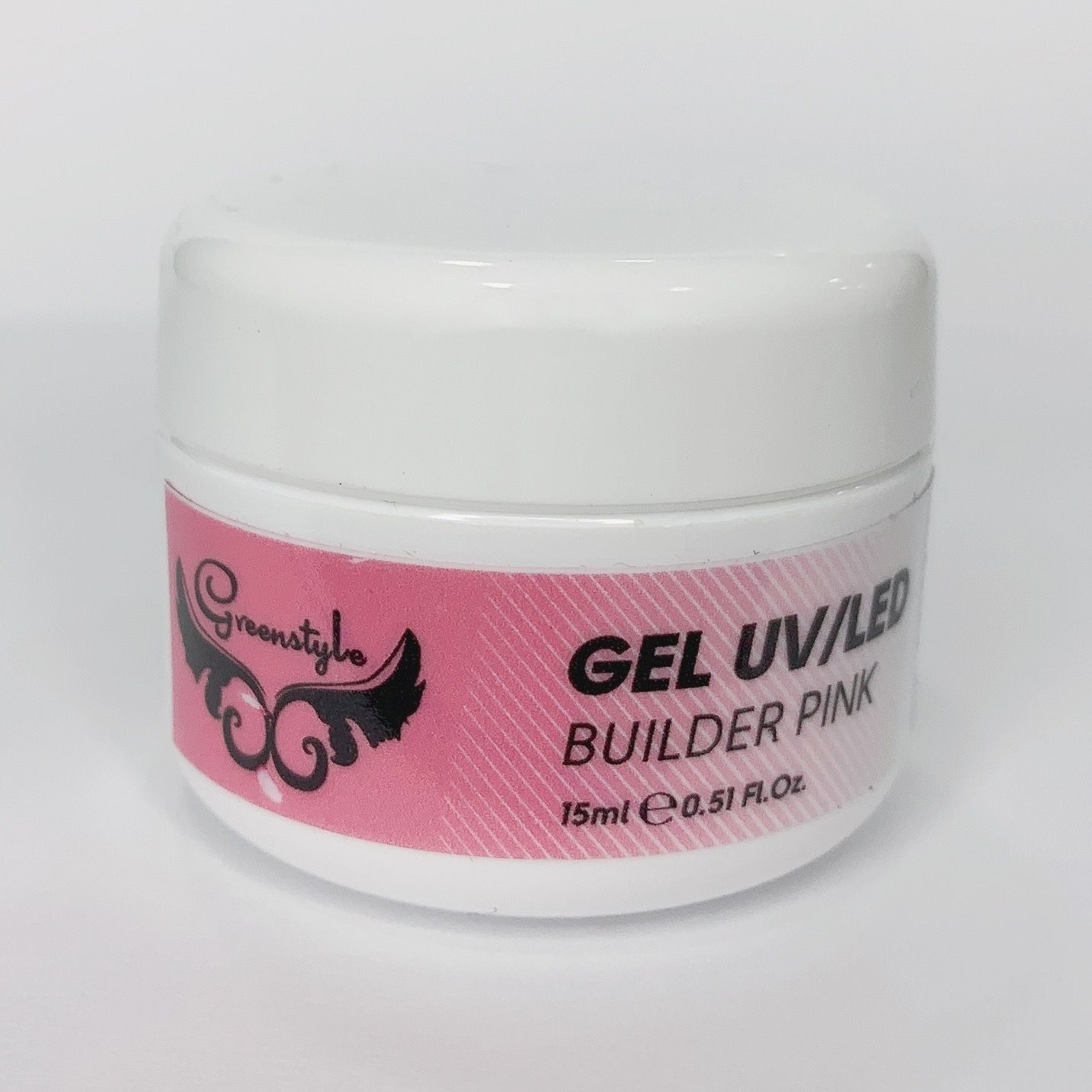 GEL CONSTRUCTOR UV ROSA TRANSPARENTE GREENSTYLE 15ML