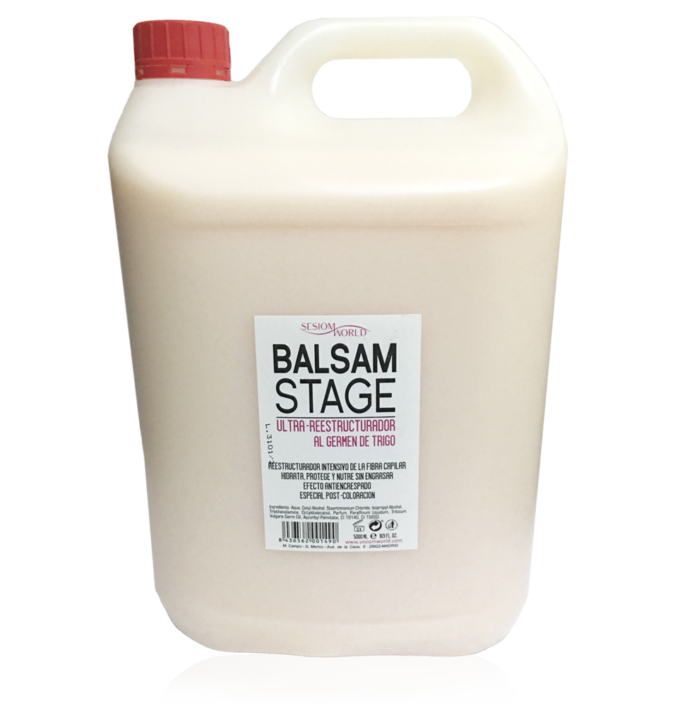 Suavizante Reestructurador Capilar al Germen de Trigo BALSAM STAGE 5 litros