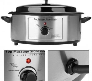 CALENTADOR DE PIEDRA CALIENTE DE 6 CUARTOS